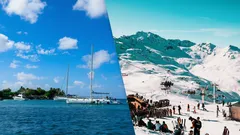 Nielen pláže a lyžiarske strediská: prezradili obľúbené vianočné destinácie miliardárov