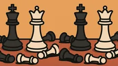 Hlavolam: Nájdete 3 rozdiely na obrázku so šachovými figúrkami za 27 sekúnd?