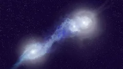 Astronómovia prvýkrát zaznamenali zlúčenie troch galaxií s aktívnymi jadrami