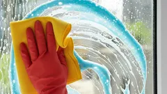 Lyžica tejto prísady do misky s vodou a okná sa rozžiaria: lacný trik na upratovanie